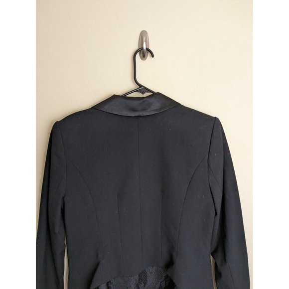 Altuzarra for Target mixed media black tuxedo blazer Large Meghan Markle - Picture 6 of 10